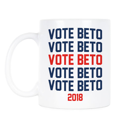 Beto Orourke Mug Vote for Beto for Texas U.S. 2018 O'Rourke for Senate Cup