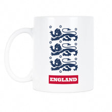 England Three Lions Mug England Football Mug England Soccer Lions Mug