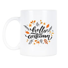 Hello Autumn Coffee Mug Fall Mugs