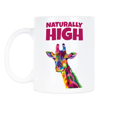 Giraffe Cup Funny Animal Mugs High Life Funny Giraffe Coffee Mug