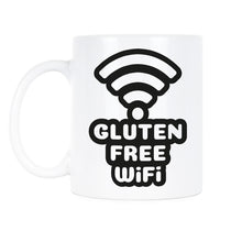 Gluten Free Wifi Mug Internet Coffee Mug Funny Mugs with Sayings