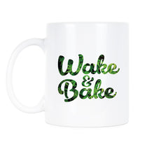 Wake and Bake Coffee Mug Stoner Mugs Wake N Bake Coffee Cup