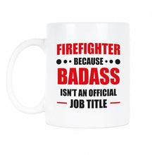 Firefighter Mug Proud Firefighter Dad Firefighter Coffee Mug Badass Firefighter