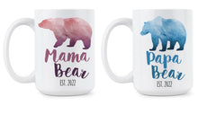 Papa and Mama Bear 2022 MUG SET