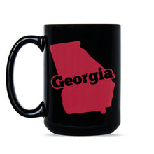 Georgia Coffee Mug State of Georgia Mugs Georgia Pride Gift Cup Peach State