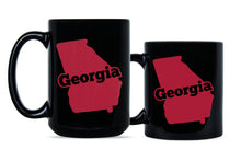 Georgia Coffee Mug State of Georgia Mugs Georgia Pride Gift Cup Peach State