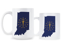 Indiana Coffee Mug State of Indiana Mugs Indiana Pride Gift Cup Hoosier State