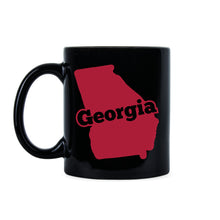 Georgia Coffee Mug State of Georgia Mugs Georgia Pride Gift Cup Peach State