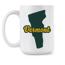 Vermont Coffee Mug State of Vermont Mugs Vermont Pride Gift Green Mountain State