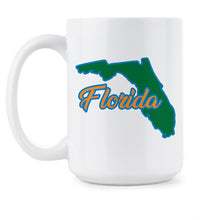 Florida Coffee Mug State of Florida Mugs Florida Pride Gift Cup Sunshine State