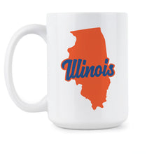 Illinois Coffee Mug State of Illinois Mugs Illinois Pride Gift Cup Prairie State