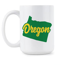 Oregon Coffee Mug State of Oregon Mugs Oregon Pride Gift Beaver State