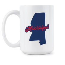 Mississippi Coffee Mug State of Mississippi Mugs Mississippi Pride Gift Cup Magnolia State