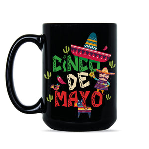 Cinco De Mayo Mug Cinco De Mayo Coffee Mug Down to Fiesta