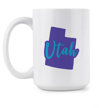 Utah Coffee Mug State of Utah Mugs Utah Pride Gift The Beehive State