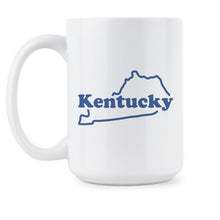 Kentucky Coffee Mug State of Kentucky Mugs Kentucky Pride Gift Cup Bluegrass State