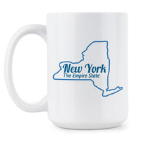 New York Coffee Mug State of New York Mugs New York Pride Gift Cup Empire State