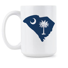South Carolina Coffee Mug State of South Carolina  Mugs South Carolina Pride Gift The Palmetto State