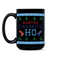 Santas Favorite Ho Coffee Mug Santas Fave Ho Mugs Tacky Christmas Gag Gift Cup
