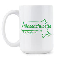 Massachusetts Coffee Mug State of Massachusetts Mugs Massachusetts Pride Gift Cup Bay State Gifts