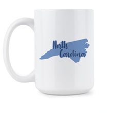 North Carolina Coffee Mug State of North Carolina Mugs North Carolina Pride Gift Tar Heel State