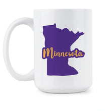 Minnesota Coffee Mug State of Minnesota Mugs Vikings Pride Gift Cup North Star State