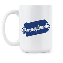 Pennsylvania Coffee Mug State of Pennsylvania Mugs Pennsylvania Pride Gift The Keystone State