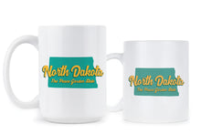 North Dakota Coffee Mug State of North Dakota Mugs North Dakota Pride Gift Peace Garen State