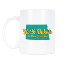 North Dakota Coffee Mug State of North Dakota Mugs North Dakota Pride Gift Peace Garen State