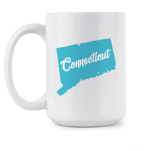 Connecticut Coffee Mug State of Connecticut Mugs Connecticut Pride Gift Cup