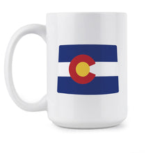 Colorado Coffee Mug State of Colorado Mugs Colorado Pride Gift Cup Centennial State