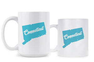 Connecticut Coffee Mug State of Connecticut Mugs Connecticut Pride Gift Cup