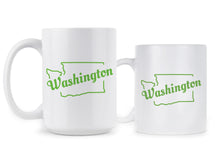 Washington Coffee Mug State of Washington Mugs Washington State Pride Gift The Evergreen State