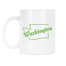 Washington Coffee Mug State of Washington Mugs Washington State Pride Gift The Evergreen State