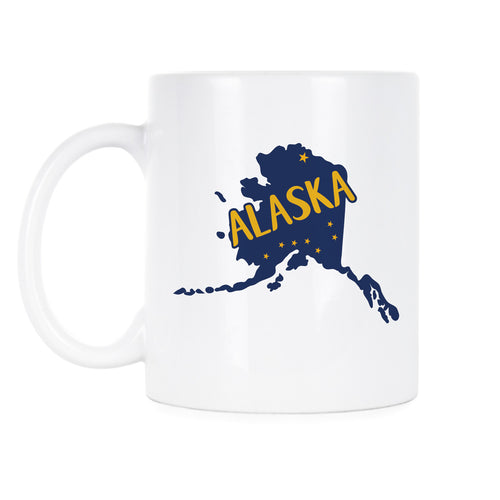 Alaska Coffee Mug State of Alaska Mugs Alaska Pride Gift Cup Yellowhammer State