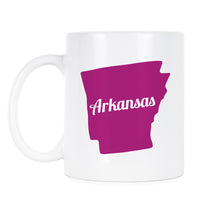 Arkansas Coffee Mug State of Arkansas Mugs Razorback Pride Gift Cup Natural State