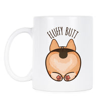 Welsh Corgi Coffee Mug Fluffy Butt Corgi Mugs Cute Corgi Lover Cup
