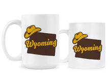 Wyoming Coffee Mug State of Wyoming Mugs Wyoming Pride Gift Big Wyoming Cowboy State