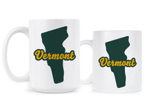 Vermont Coffee Mug State of Vermont Mugs Vermont Pride Gift Green Mountain State