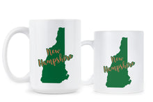 New Hampshire Coffee Mug State of New Hampshire Mugs Granite State Pride Gift Cup Live Free or Die