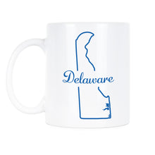 Delaware Coffee Mug State of Delaware Mugs Delaware Pride Gift Cup Small Wonder