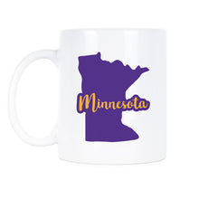 Minnesota Coffee Mug State of Minnesota Mugs Vikings Pride Gift Cup North Star State