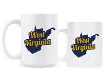 West Virginia Coffee Mug State of West Virginia Mugs West Virginia Pride Gift Mountain State