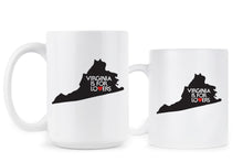 Virginia Coffee Mug State of Virginia Mugs Virginia Pride Gift Old Dominion State