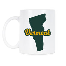 Vermont Coffee Mug State of Vermont Mugs Vermont Pride Gift Green Mountain State