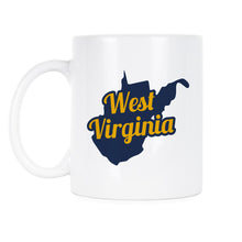 West Virginia Coffee Mug State of West Virginia Mugs West Virginia Pride Gift Mountain State