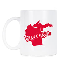 Wisconsin Coffee Mug State of Wisconsin Mugs Wisconsin Pride Gift The Badger State