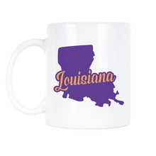 Louisiana Coffee Mug State of Louisiana Mugs State Pride Gift Cup