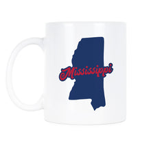 Mississippi Coffee Mug State of Mississippi Mugs Mississippi Pride Gift Cup Magnolia State