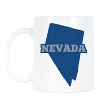 Nevada Coffee Mug State of Nevada Mugs Nevada Pride Gift Cup The Silver State
